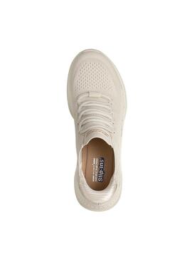 Zapatilla Mujer Skechers Dire Step Slip ins Blanco