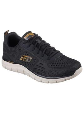 Zapatilla Hombre Skechers Track Leshur Negro