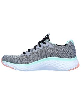 Zapatilla Mujer Skechers Solar Fuse Gris