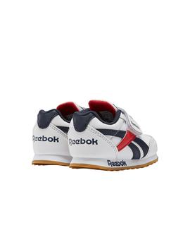 Zapatilla Baby Reebok Royal Classic Jogger 2.0 Blanco