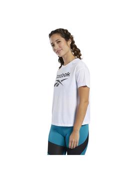 Camiseta Mujer Reebok Wor Blanca