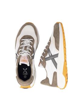 Zapatilla Hombre Munich Babel 13 Blanca Marron