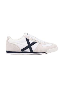 Zapatilla Hombre Munich Stereo 03 Blanca Azul
