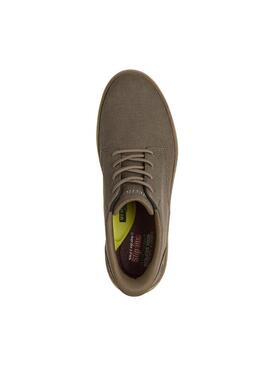 Zapatilla Hombre Skechers Hyland Slip ins Marrón