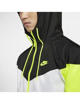 Cortavientos Hombre Nike NSW HE N/B/Fosforita