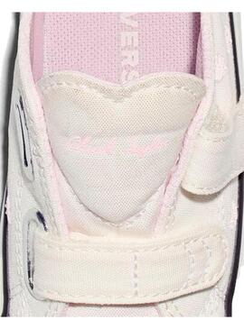Zapatilla Niño/a Converse Chuck 2V Blanca Corazon