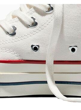 Zapatilla Mujer Converse Chuck 70 Love Blanca