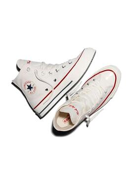 Zapatilla Mujer Converse Chuck 70 Love Blanca