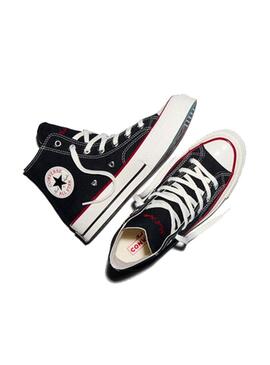 Zapatilla Mujer Converse Chuck 70 Love Negra