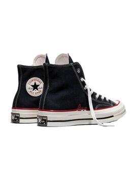 Zapatilla Mujer Converse Chuck 70 Love Negra