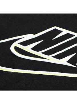 Chandal Niño/a Nike Ft Color Blocked Negro Fluor