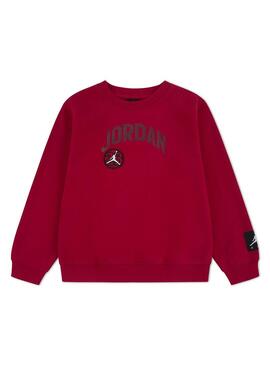 Sudadera Niño/a Jordan Dynasty Crew Roja