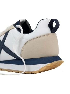 Zapatilla Hombre Munich Rush 02 Blanca Marino