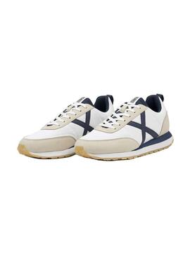 Zapatilla Hombre Munich Rush 02 Blanca Marino
