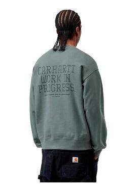 Sudadera Hombre Carhartt WIP Punched Verde