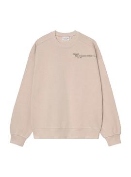 Sudadera Hombre Carhartt WIP Punched Marron