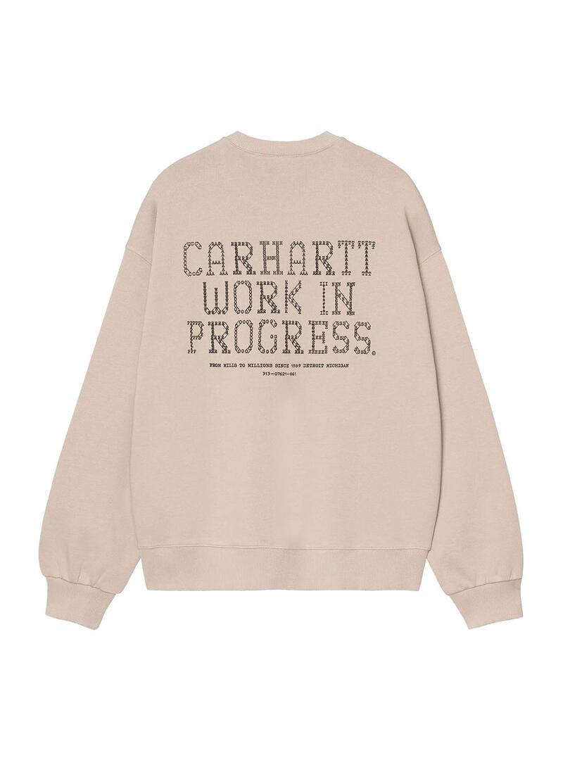 Sudadera Hombre Carhartt WIP Punched Marron
