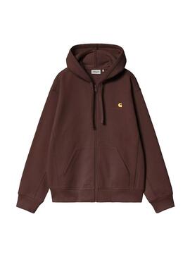 Chaqueta Hombre Carhartt WIP American Script Marron