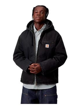 Cazadora Hombre Carhartt WIP Cleveland Negra