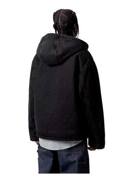 Cazadora Hombre Carhartt WIP Cleveland Negra