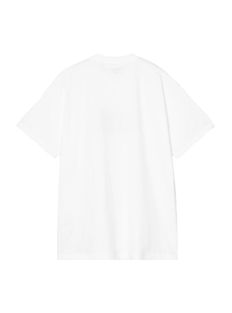 Camiseta Hombre Carhartt WIP Sardinas Blanca