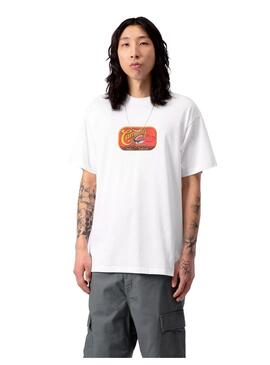 Camiseta Hombre Carhartt WIP Sardinas Blanca