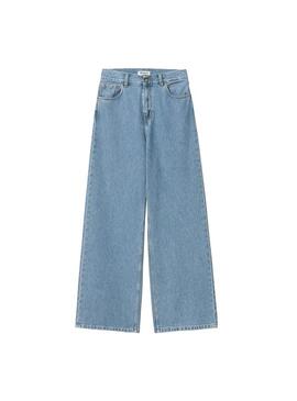 Vaquero Mujer Carhartt WIP Jane Pant Vaquero Claro