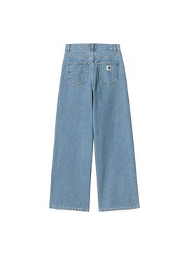 Vaquero Mujer Carhartt WIP Jane Pant Vaquero Claro
