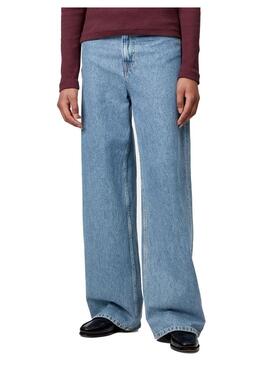 Vaquero Mujer Carhartt WIP Jane Pant Vaquero Claro