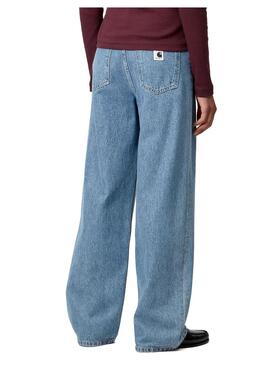 Vaquero Mujer Carhartt WIP Jane Pant Vaquero Claro