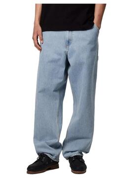 Pantalon Hombre Carhartt WIP Single Knee Vaquero