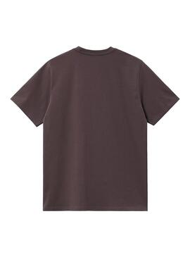 Camiseta Hombre Carhartt WIP Chase Marrón