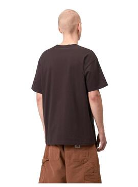 Camiseta Hombre Carhartt WIP Chase Marrón