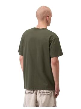 Camiseta Hombre Carhartt WIP Chase Verde