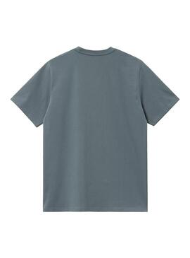 Camiseta Hombre Carhartt WIP Chase Azul