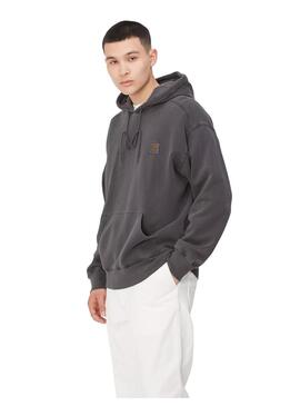 Sudadera Hombre Carhartt WIP Hooded Nelson Gris