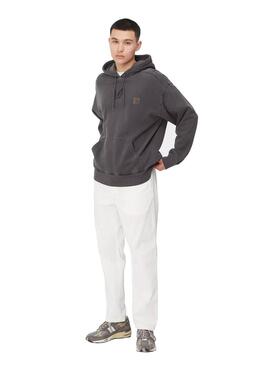 Sudadera Hombre Carhartt WIP Hooded Nelson Gris