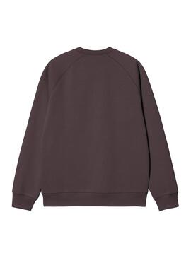 Sudadera Hombre Carhartt WIP Chase Marrón