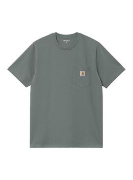 Camiseta Hombre Carhartt WIP Pocket Verde