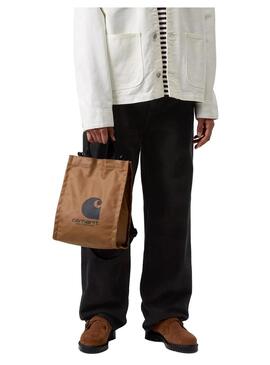 Bolso Unisex Carhartt WIP Shopping Bag Marron