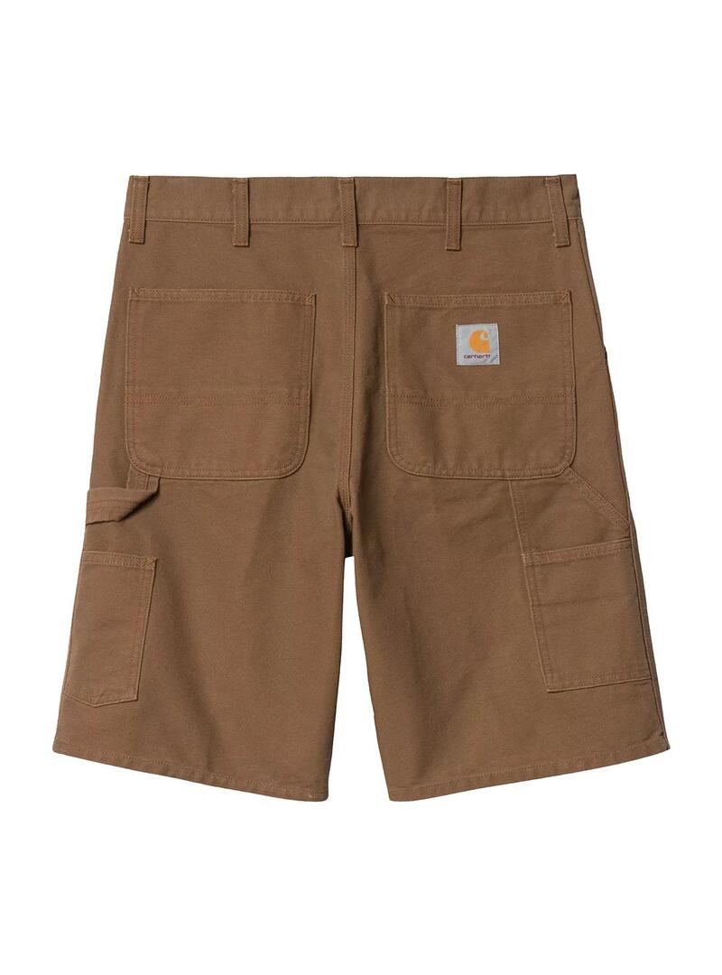 Bermuda Hombre Carhartt WIP Single Knee Marron