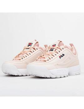 Zapatilla Chica Fila Disruptor Rosa