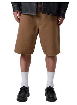 Bermuda Hombre Carhartt WIP Single Knee Marron