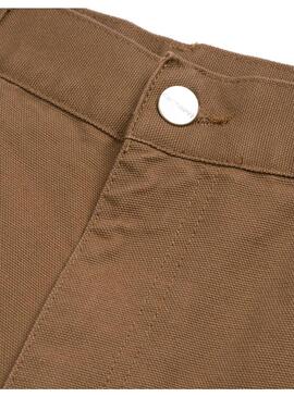 Bermuda Hombre Carhartt WIP Single Knee Marron