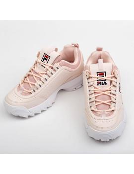 Zapatilla Chica Fila Disruptor Rosa