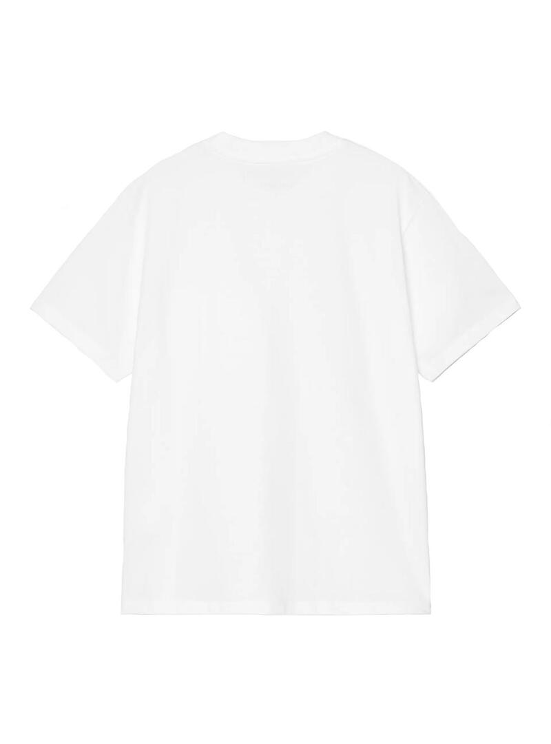 Camiseta Mujer Carhartt WIP Pocket Heart Blanca
