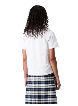 Camiseta Mujer Carhartt WIP Pocket Heart Blanca
