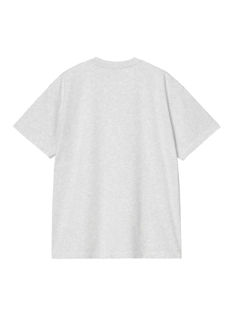 Camiseta Hombre Carhartt Wip III Gris Azul