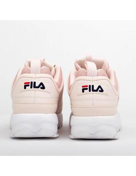 Zapatilla Chica Fila Disruptor Rosa