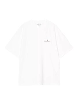 Camiseta Hombre Carhartt Wip Label Blanca